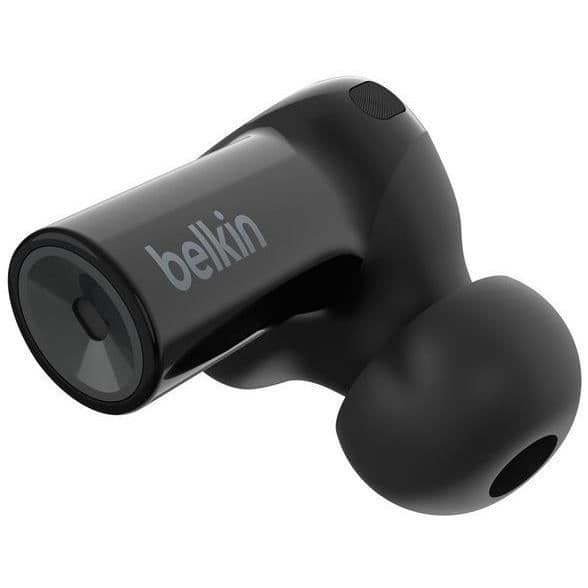 BELKIN SOUNDFORM™ Freedom - True Wireless Earbuds med trådlöst laddningsfodral - Ambient Noise Cancellation - Svart