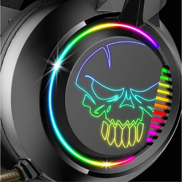 SPIRIT OF GAMER – ELITE-H10 – Black Pro Gamer Audio Hörlurar – Imiterat läder