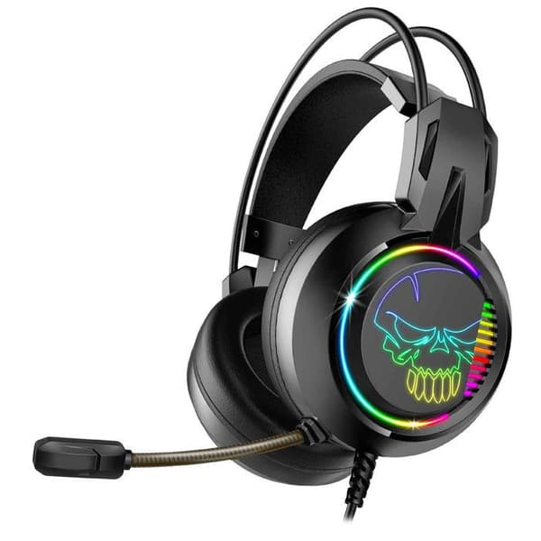 SPIRIT OF GAMER – ELITE-H10 – Black Pro Gamer Audio Hörlurar – Imiterat läder