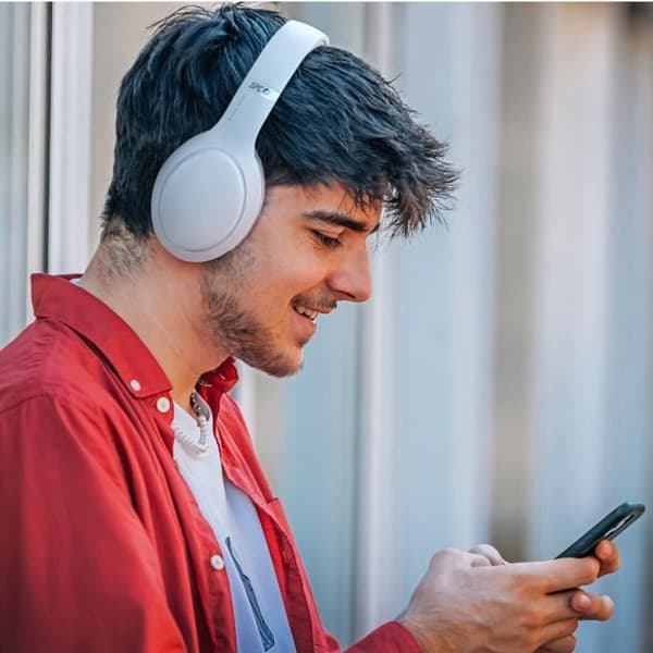 Trådlösa tiara hörlurar - SPC - Heron Studio - Bluetooth - 30h batteritid - Integrerad mikrofon