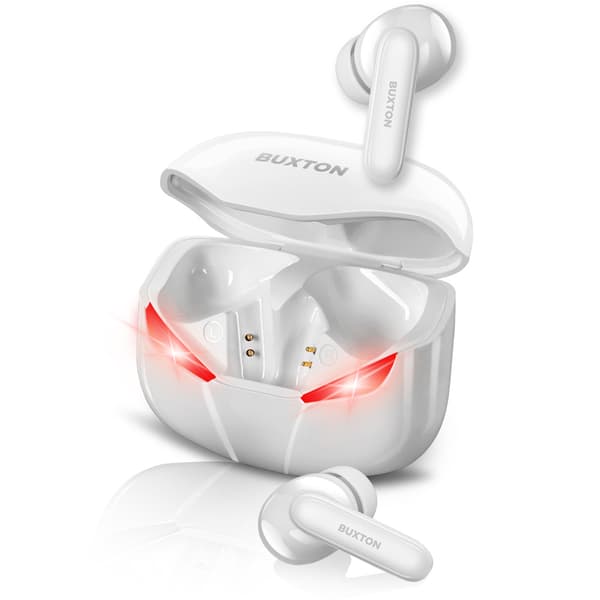 BUXTON True Wireless Spelhörlurar IPX4 Vita