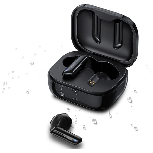 BUXTON True Wireless In Ear Hörlurar med IPX4 Svart