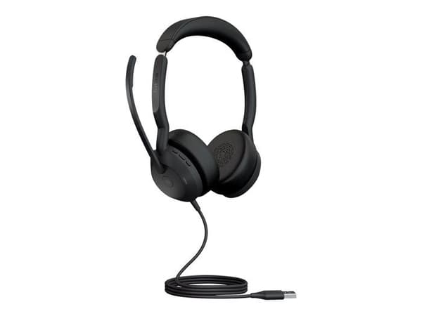 Hörlurar - JABRA - Evolve2 50 - USB Typ A - Aktiv brusreducering - Optimal komfort