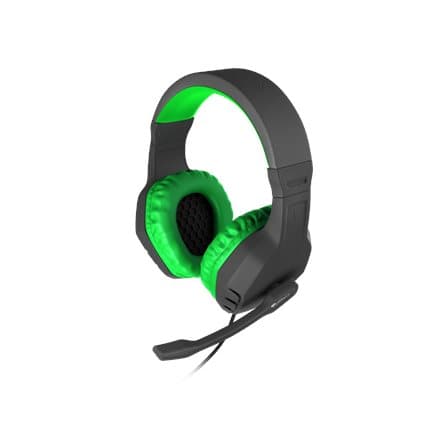 Natec Genesis Argon 200 Gaming Headphones With Microphone Black-Green