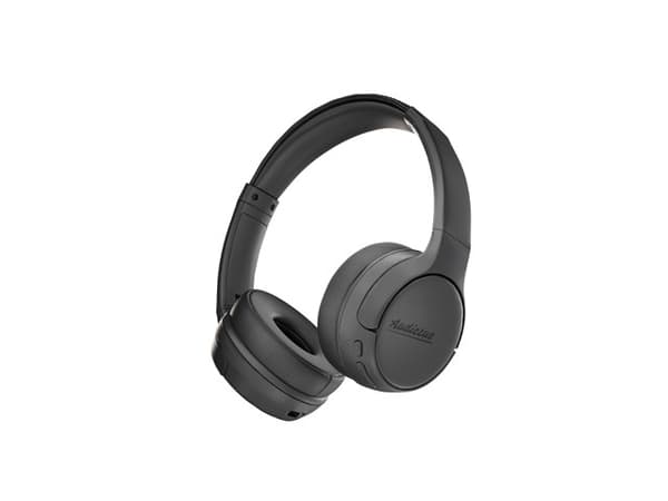AUDICTUS CHAMPION WIRELESS OVER-EAR HEADPHONES WITH MICROPHONE BLACK