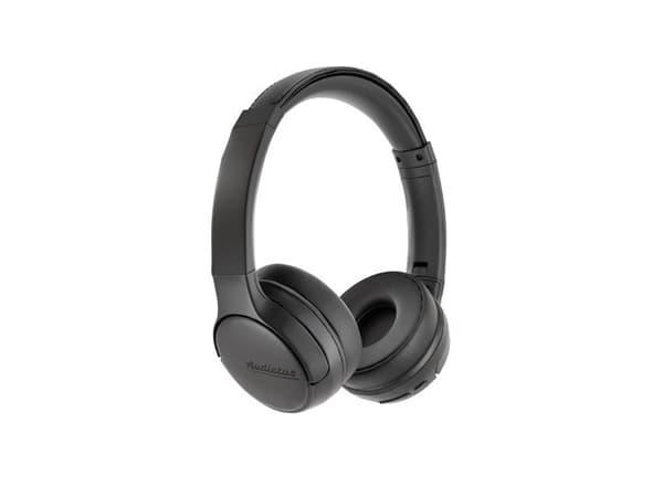 AUDICTUS CHAMPION WIRELESS OVER-EAR HEADPHONES WITH MICROPHONE BLACK