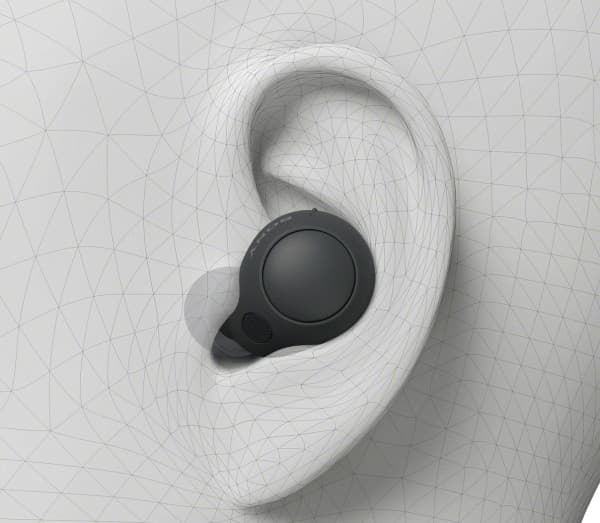 Sony wireless earbuds WF-C700N, white