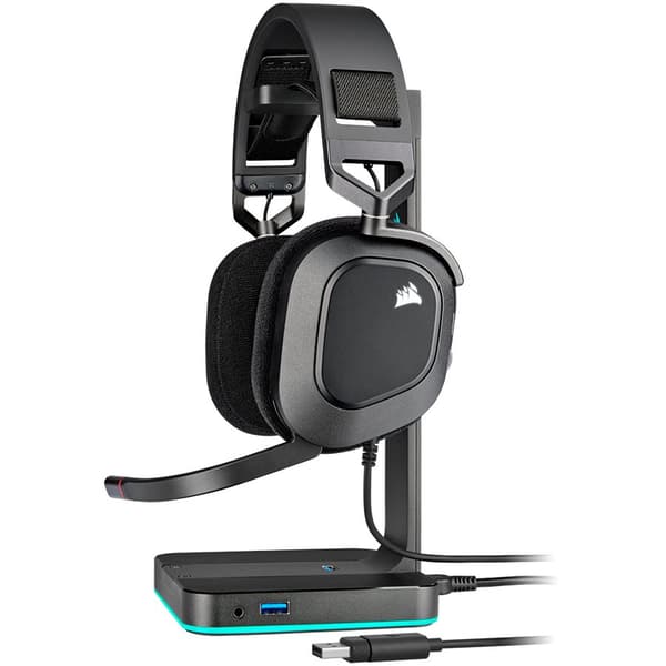 Słuchawki HS80 RGB USB Carbon