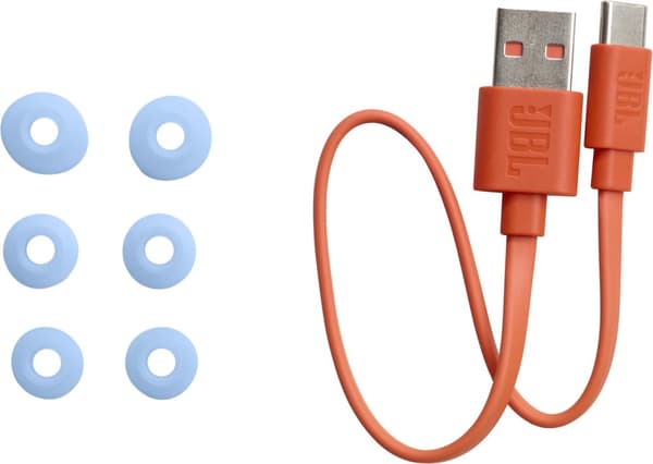 JBL wireless earbuds Wave Beam, blue
