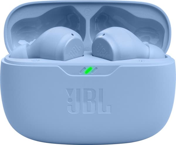 JBL wireless earbuds Wave Beam, blue