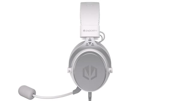 ENDORFY VIRO Plus USB Onyx White Headset Trådbundet huvudband Musik/vardag