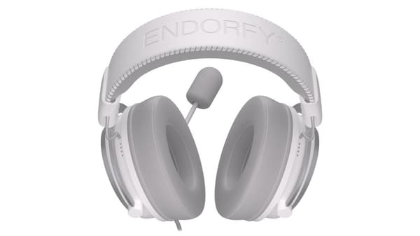 ENDORFY VIRO Plus USB Onyx White Headset Trådbundet huvudband Musik/vardag
