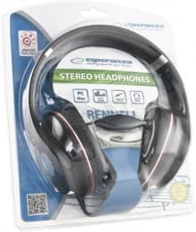 Esperanza EH141K hovedtelefoner/headset Hovedbånd Sort