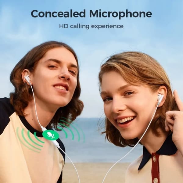 SiGN Wired Series Half In-Ear Hörlurar - Vit