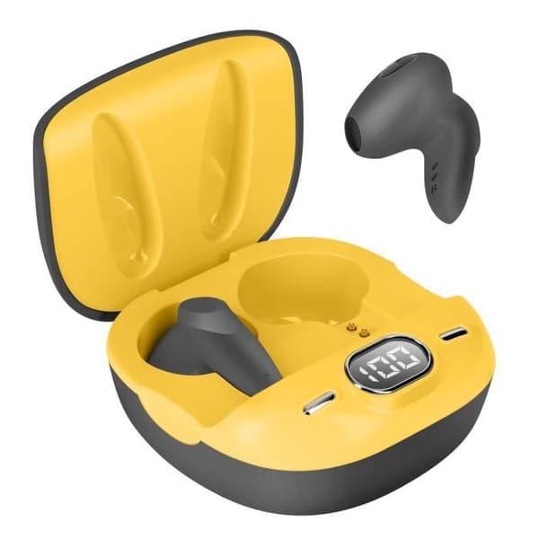 Bluetooth-hörlurar - LinQ - Svart - Handsfree kit - Svettavvisande - 220mAh
