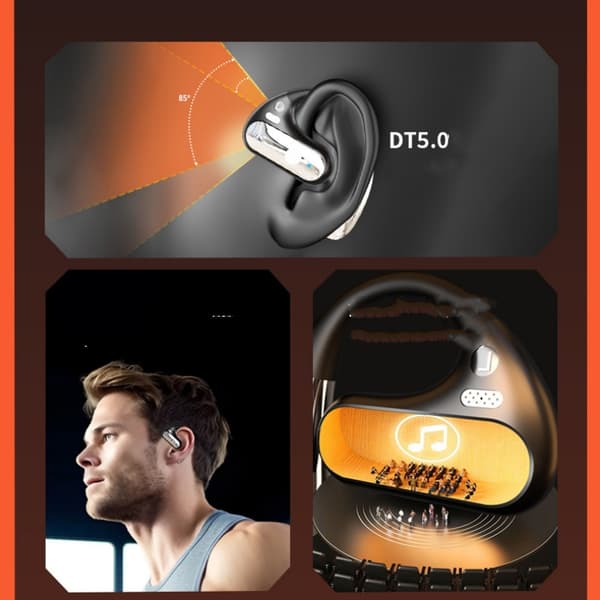 INF Trådlöst öronhängande Bluetooth-headset