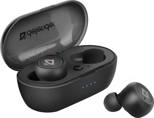 Defender Twins 638 Headset Trådlöst In-ear samtal/Musik Bluetooth Svart