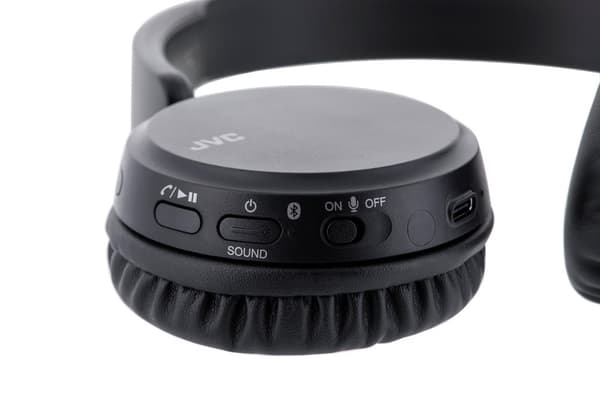 JVC HA-S36W Hovedtelefoner Trådløst hovedbånd Opkald/Musik Bluetooth Sort