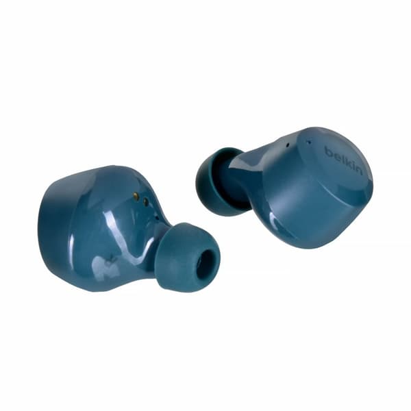 Belkin SoundForm Bolt Headset Trådlöst in-ear-samtal/musik/sport/vardaglig Bluetooth blågrön