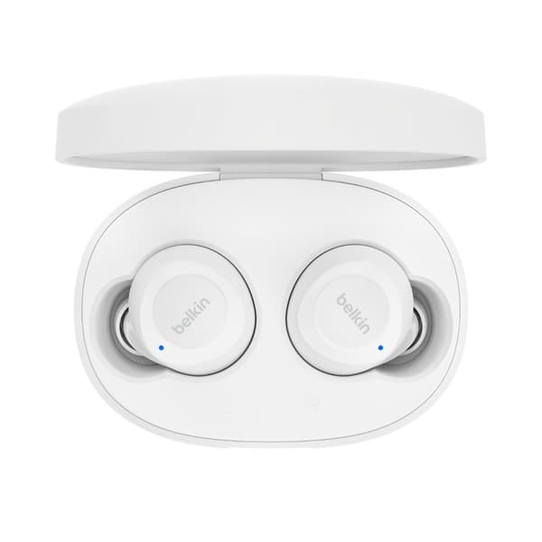 Belkin SoundForm Bolt Headset Langattomat korvapuhelut/Musiikki/Urheilu/Arjen Bluetooth Valkoinen