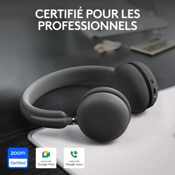 Hörlurar - LOGITECH - Zone Wireless 2 UC - In-ear - Bluetooth - Aktiv brusreducering