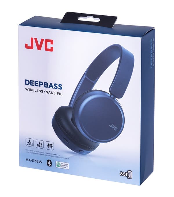 JVC HAS-36WAU BT kuulokkeet siniset