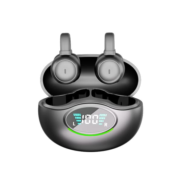 INF Langattomat Bluetooth 5.3 luujohtoiset kuulokkeet Musta
