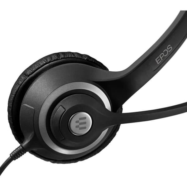 EPOS SENNHEISER IMPACT SC 268 - 200-serien - Headsetmikrofon - On-ear - Kabelansluten - Enkel frånkoppling - Svart, silver