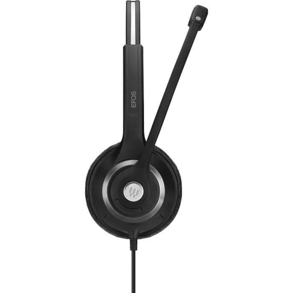 EPOS SENNHEISER IMPACT SC 268 - 200-serien - Headsetmikrofon - On-ear - Kabelansluten - Enkel frånkoppling - Svart, silver
