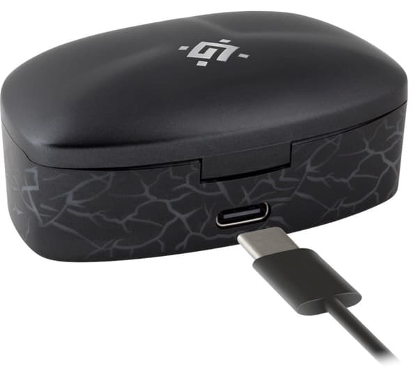 HÖRRTELEFONDEFENDER BLUETOOTH CYBERDOTS 250 GAMING BLACK