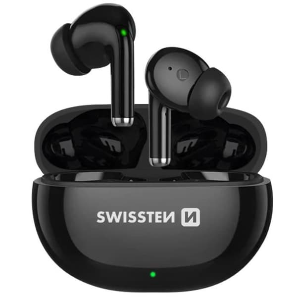 Trådlösa hörlurar - SWISSTEN - proTUNE - 15H batteritid - Bluetooth 5.0 - Svettbeständig