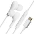Miniatyrbild 1 av 4: USB-C trådbundna hörlurar - 4 SMARTS - In-ear - Magnetisk fjärrkontroll - Brusreducerande - Ergonomisk