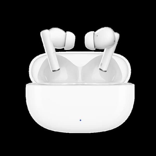 HONOR Choice Earbuds X3 Trådlös Bluetooth-hörlurar Vit 40dB Aktiv brusreducering Dubbel enhetsanslutning