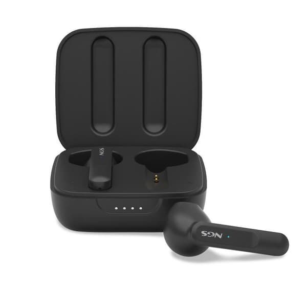 Trådlösa hörlurar - NGS - ARTICA MOVE BLACK - Bluetooth 5.3 - 28h batteritid - Touchkontroll