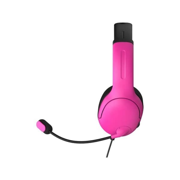 Kabelanslutet stereospelheadset - PDP - Airlite Nebula Rosa - Lättviktskomfort - 40 mm ljud - Flexibel mikrofon