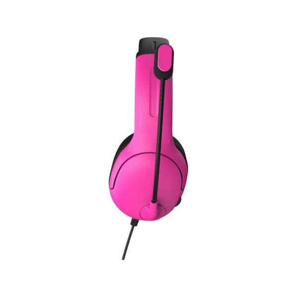 Kabelanslutet stereospelheadset - PDP - Airlite Nebula Rosa - Lättviktskomfort - 40 mm ljud - Flexibel mikrofon