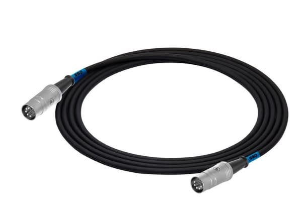 SSQ MIDI2 SS-1418 Kabel MIDI (5-stift) - MIDI (5-stift) 2 m Svart