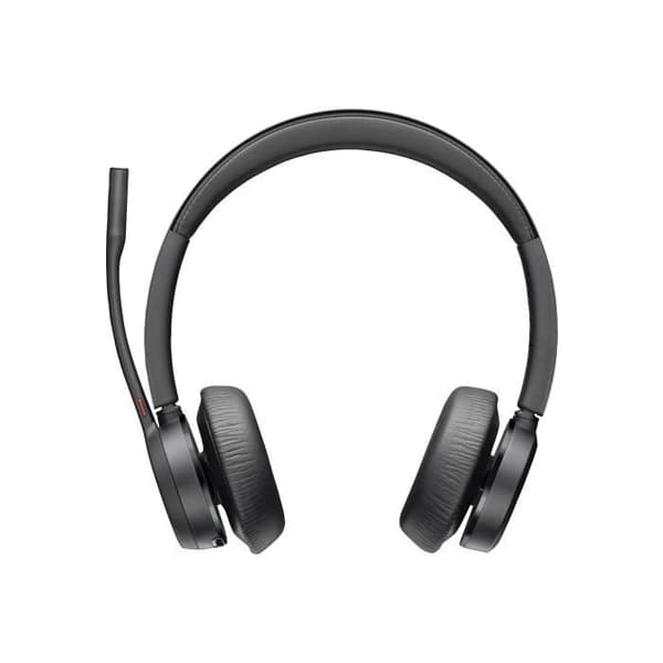 Headset - Bluetooth - trådlöst, trådbundet - USB-A, USB-A via Bluetooth-adapter - HP Inc. - Poly Voyager 4320-M - Headset