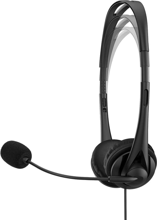 HP Stereo USB Headset G2 Trådbundet huvudband Kontor/Callcenter Svart