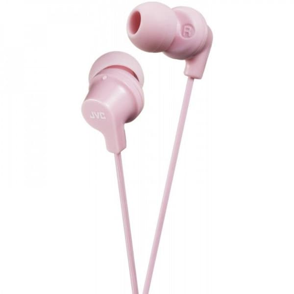 Rosa in-ear hörlurar JVC HA-FX10-LP-E - Kraftfullt ljud