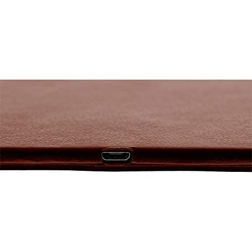 InLine Mouse Pad - Trådlös laddning - 370x225x7mm - brun (55946)