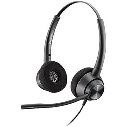HP Poly EncorePro 320 med Quick Disconnect Binaural Headset TAA