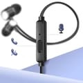 Miniatyrbild 3 av 4: In-ear hörlurar - LINQ - Jack 3,5 mm - Inbyggd mikrofon - Handsfree kit - Svart