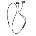 Miniatyrbild 2 av 4: In-ear hörlurar - LINQ - Jack 3,5 mm - Inbyggd mikrofon - Handsfree kit - Svart