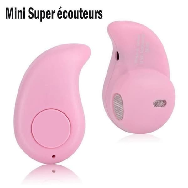 Bluetooth-hörlurar - ANTCOOL - S530 - Stereo - Inbyggd mikrofon - Ultralätt - Rosa