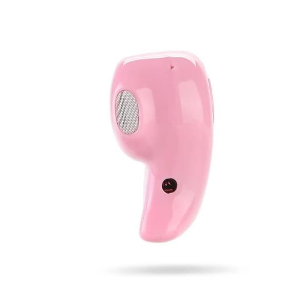 iMusi Mini Bluetooth Headset Mic Headset Bluetooth hörlurar In-Ear Trådlös Rosa
