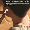 Miniatyrbild 2 av 4: TEMPSA Silikonersättning Anti Lost Wire Kabelkontakt För Apple Airpods Vit