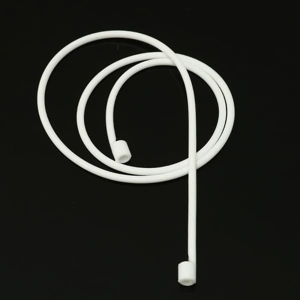 TEMPSA Silikonersättning Anti Lost Wire Kabelkontakt För Apple Airpods Vit