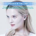Miniatyrbild 4 av 4: F9-8 TWS Mini Bluetooth 5.0 hörlurar Trådlösa stereohörlurar Headset med 3500mAh laddningsfack Vit