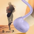 Miniatyrbild 1 av 4: XO Air Conduction Bluetooth 5.3 hörlurar Lila